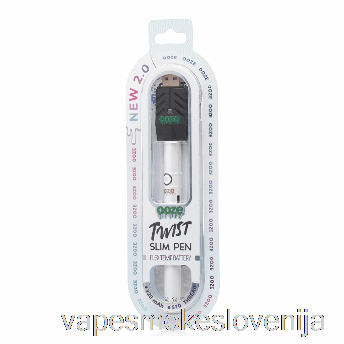 Vape Petrol Ooze Slim Twist Pen 2.0 Flex Temp Baterija Polar Pearl